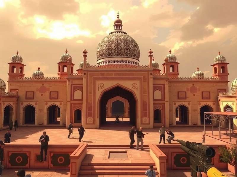 Taj Assault Map in Indian CS GO Champions Taj Assault Map